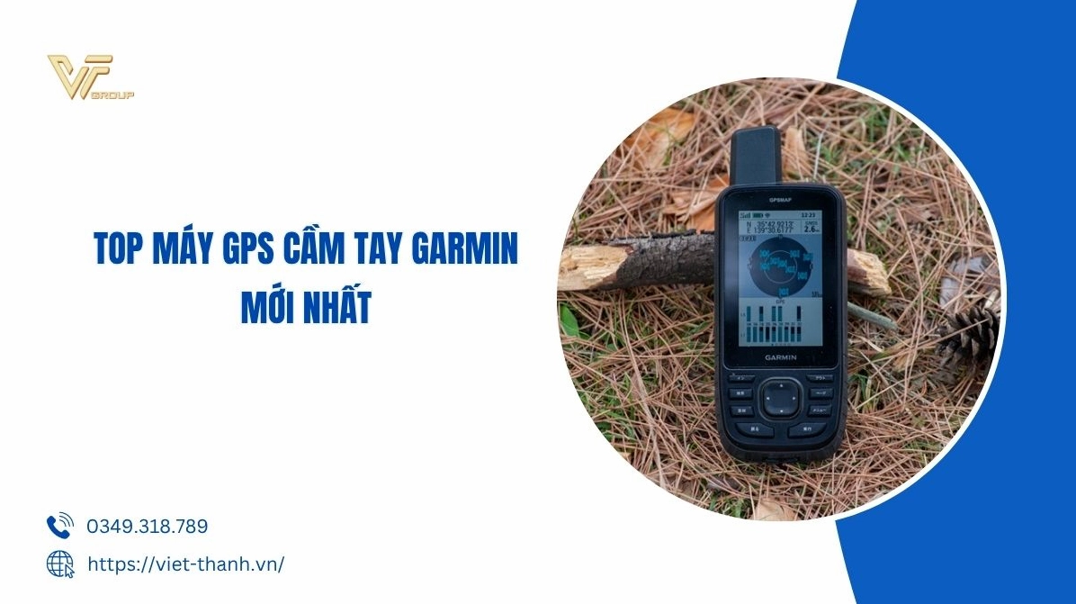 Máy GPS cầm tay Garmin hỗ trợ định vị