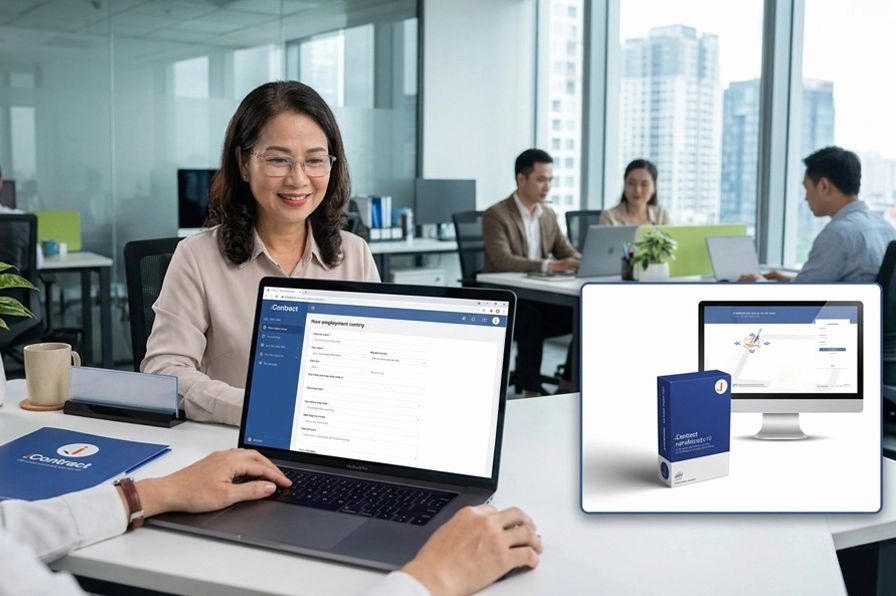  Minh họa quy trình ký kết hợp đồng điện tử