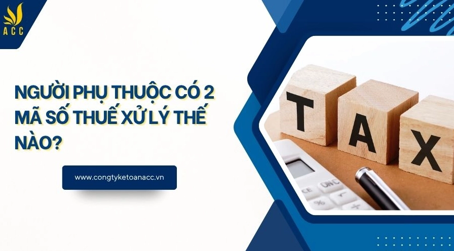 Người phụ thuộc có 2 mã số thuế xử lý thế nào?
