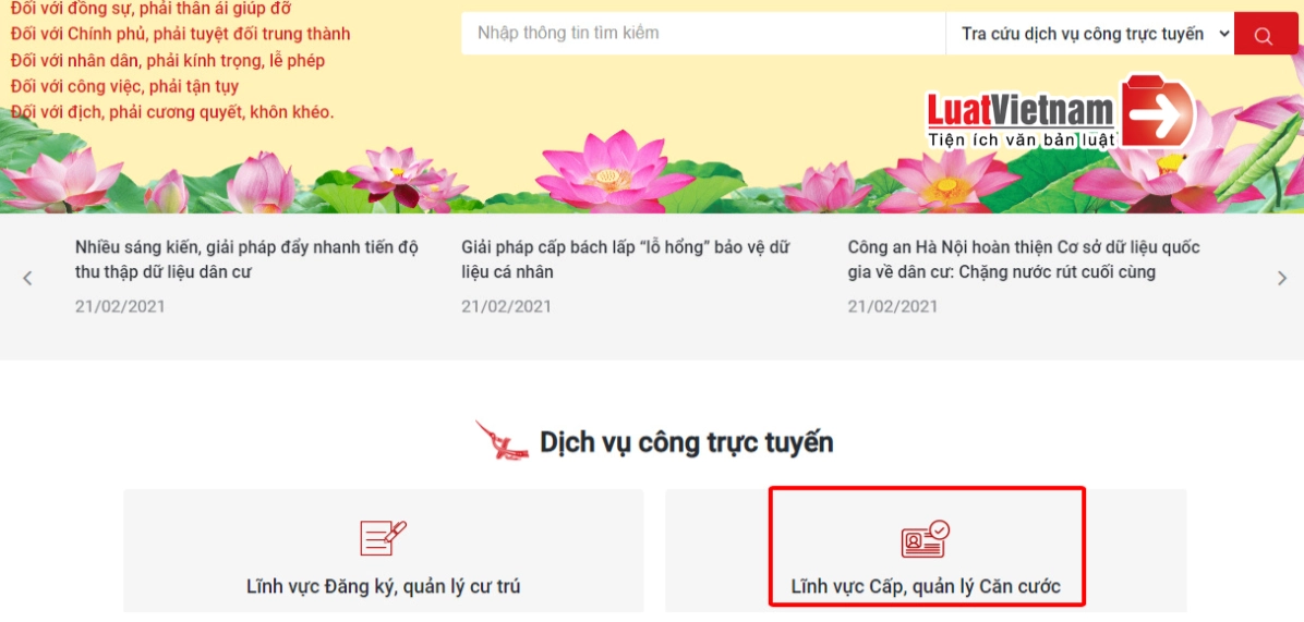 Nơi đổi Căn cước công dân hết hạn