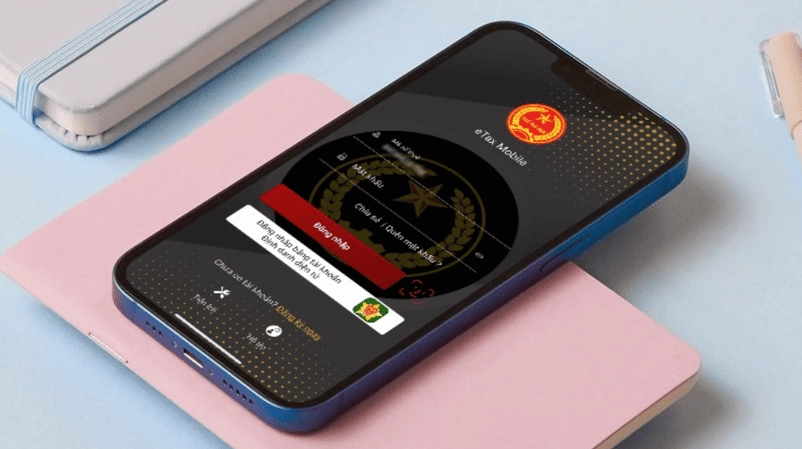 Nộp thuế đất qua eTax Mobile.