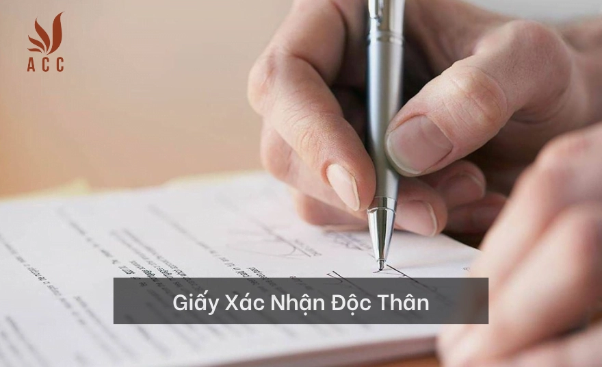 Quy trình xin giấy xác nhận độc thân