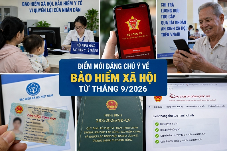 Thông tin mới về BHXH.