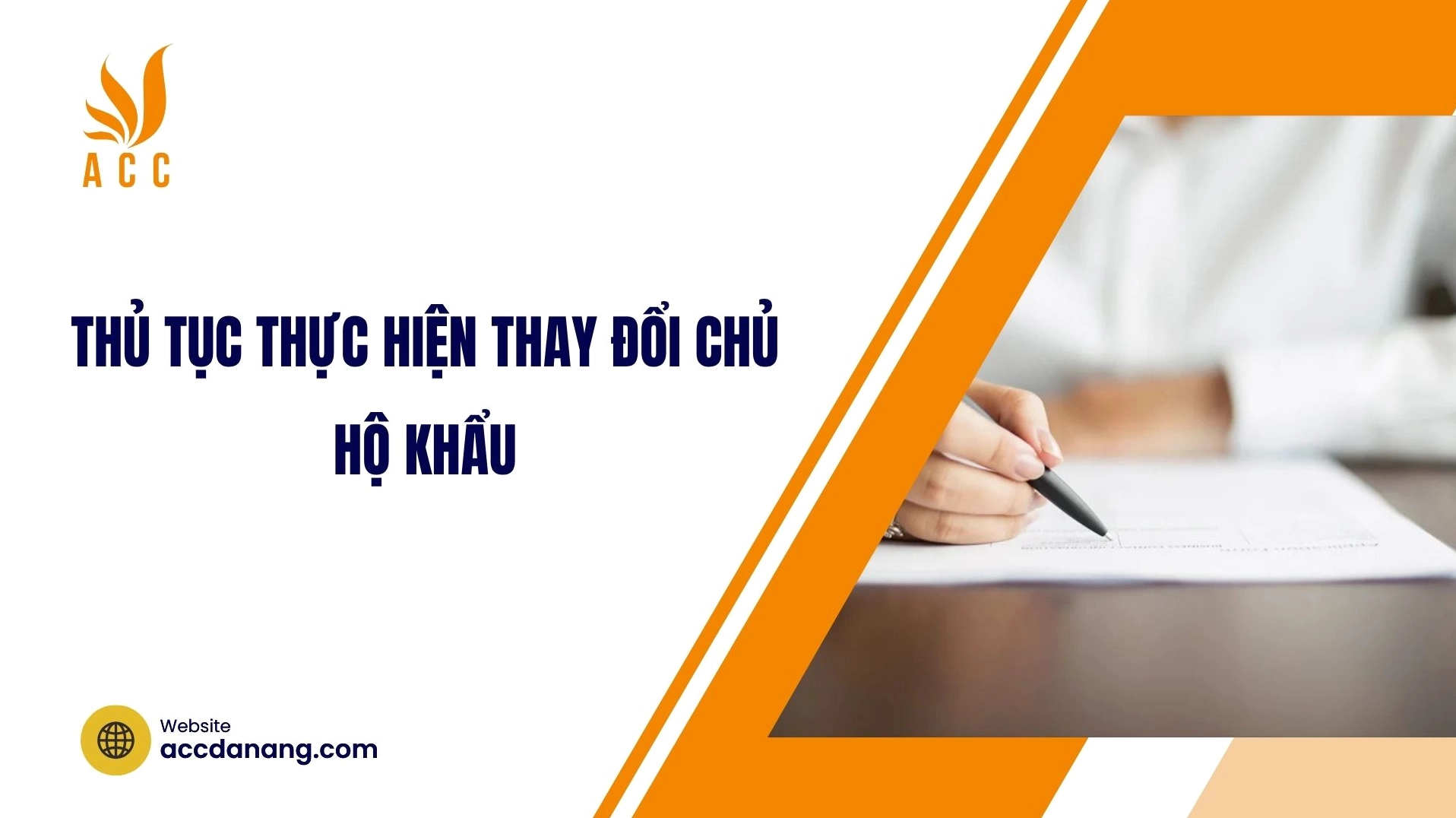 Thủ tục thực hiện thay đổi chủ hộ khẩu