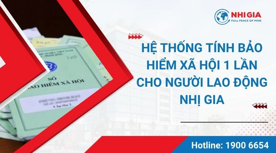Tính bảo hiểm xã hội 1 lần