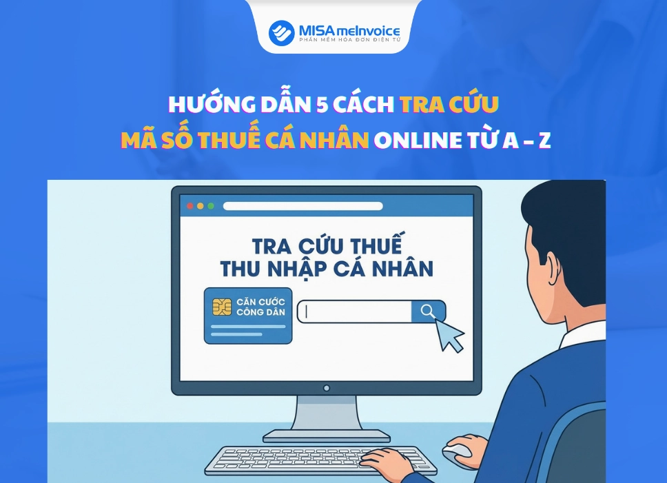 Tra cứu mã số thuế cá nhân trên giao diện trực tuyến