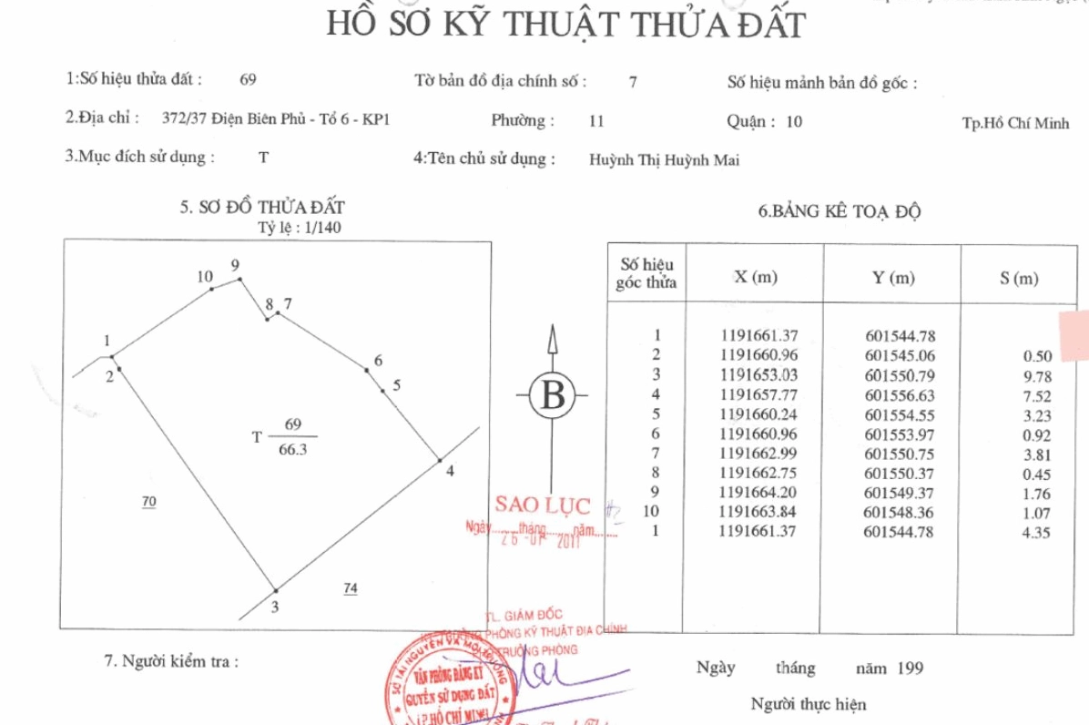 Trình Tự Thủ Tục Trích Đo Địa Chính Thửa Đất