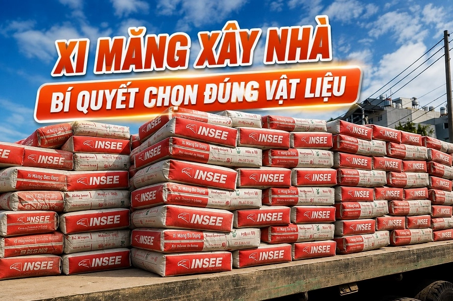 Xi măng xây nhà chất lượng