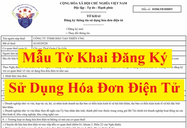 Xử lý hóa đơn khi thay đổi thông tin theo quy định mới nhất
